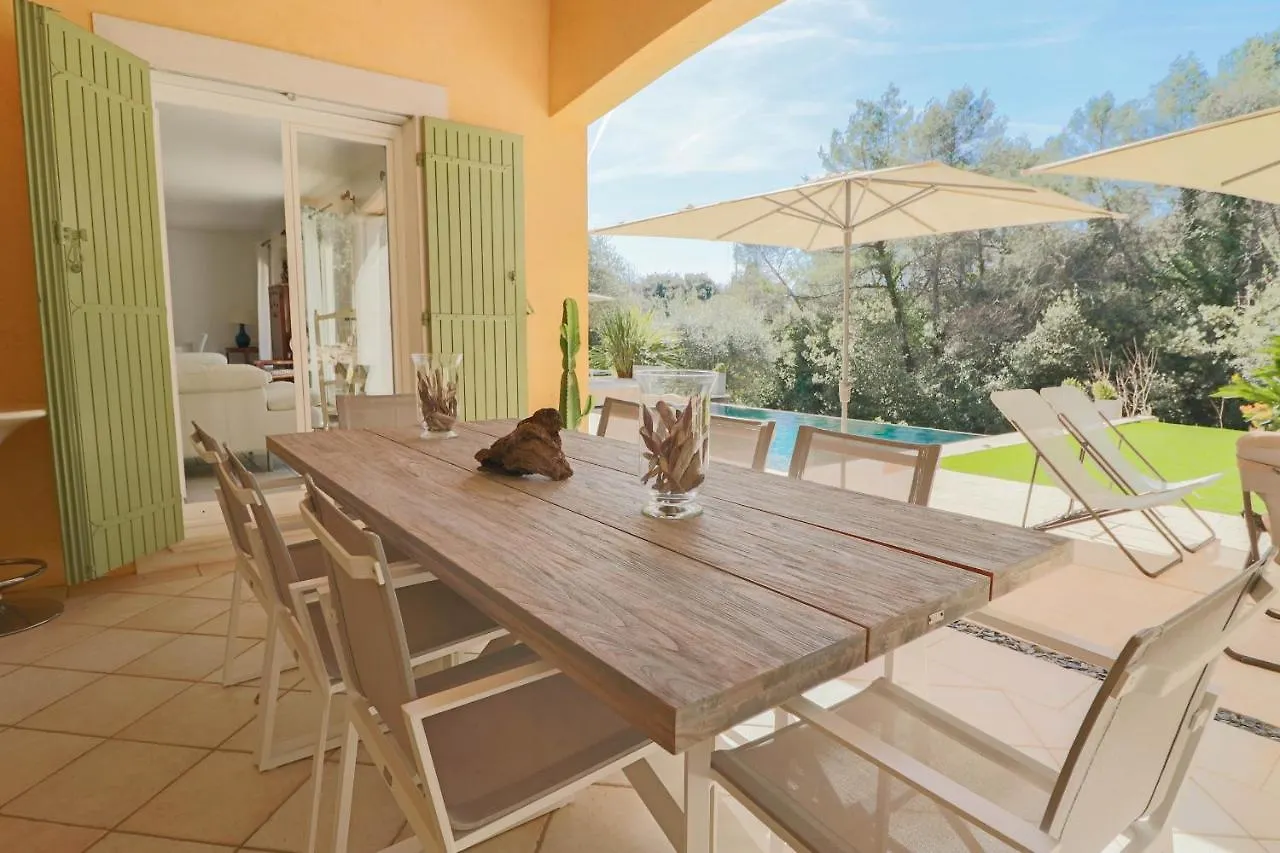 Villa Des Collines - Absolute Calm At 10' From The Center Antibes France